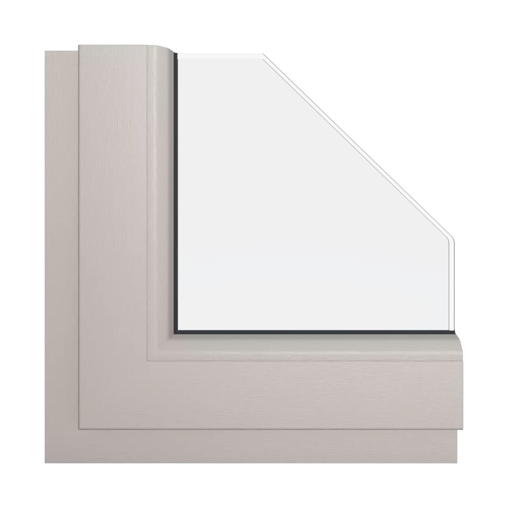 Creme fenster fensterfarben schueco-farben cremig interior