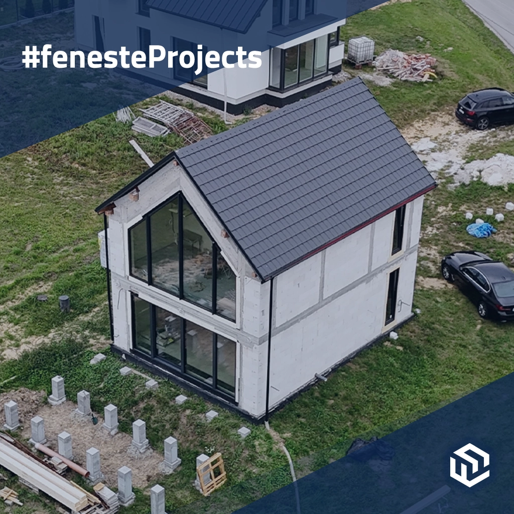 Stilvolle kleine Scheune mit moderner Verglasung 🎥. projekte fensterfarben aliplast   