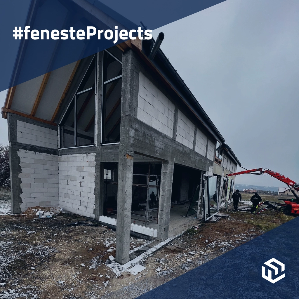 Langgestreckte Scheune mit großer Verglasung projekte fensterprofile pvc aluplast  