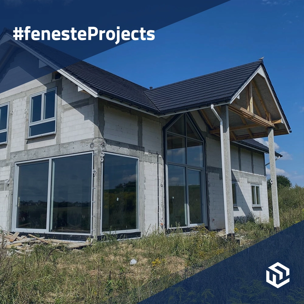 Funktionelles Haus am See mit Panoramaverglasung projekte fensterfarben aluprof   