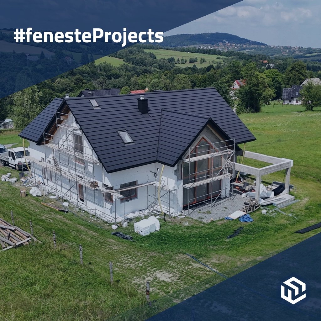 Charmantes Haus mit großen Fenstern in malerischer Lage produkte fassadenfenster    