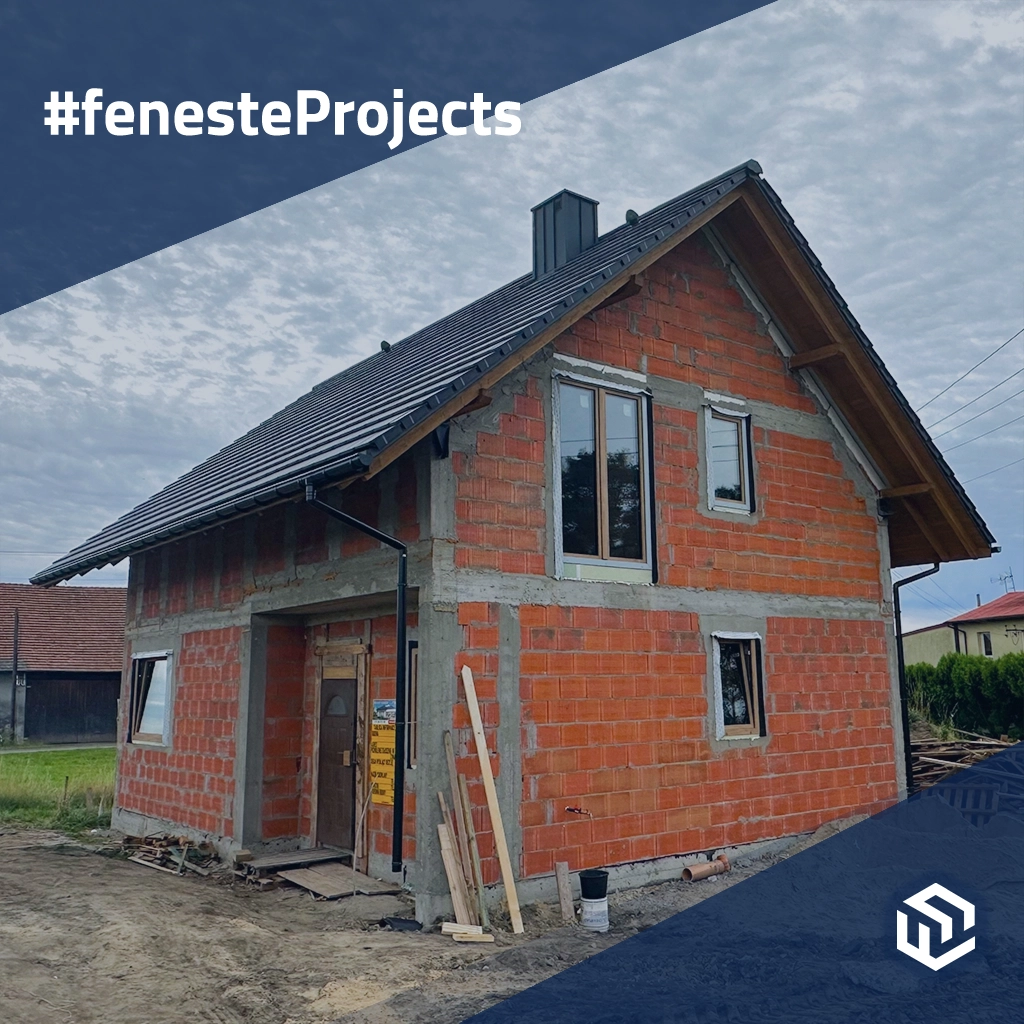 Elegantes kleines Haus mit HST-Fenster 🎥. projekte fensterfarben rehau   