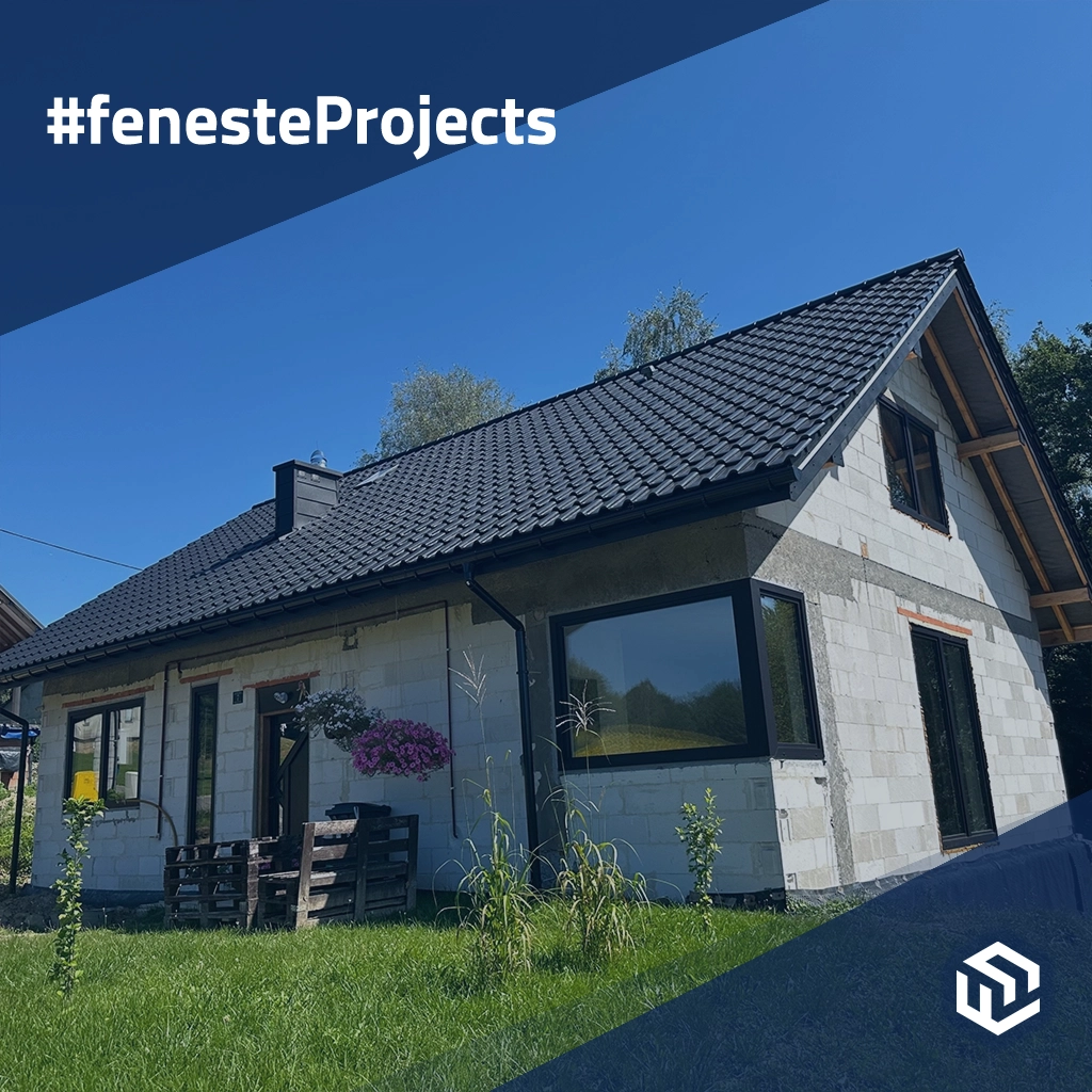 Gemütliches freistehendes Haus versteckt im Wald projekte fensterprofile pvc gealan linear 